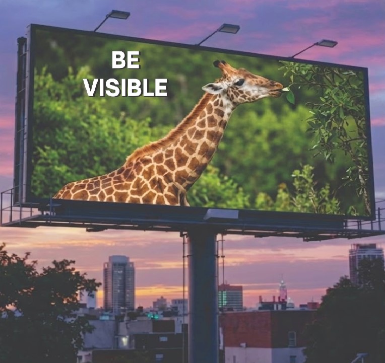 be visible banner